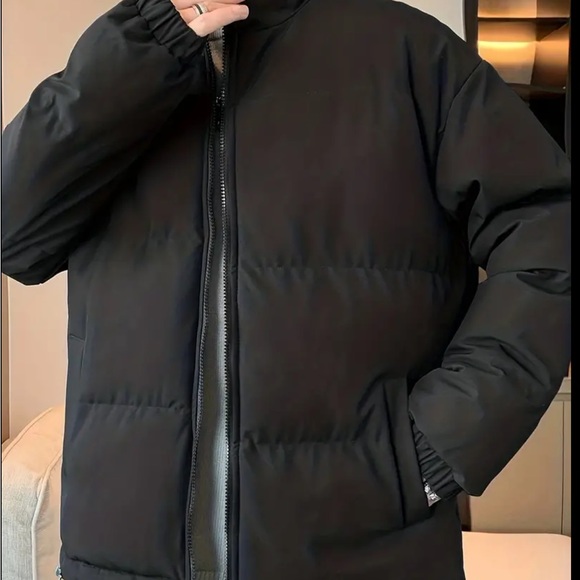 Black Puffer Jacket - Picture 5 of 7